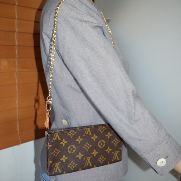Louis Vuitton Handbags - Louis Vuitton Monogram Pochette Pouch 20 GM